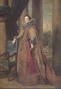 Anthony Van Dyck Presumed Portrait of the Marchesa Geromina Spinola-Doria of Genoa (mk05) oil painting artist